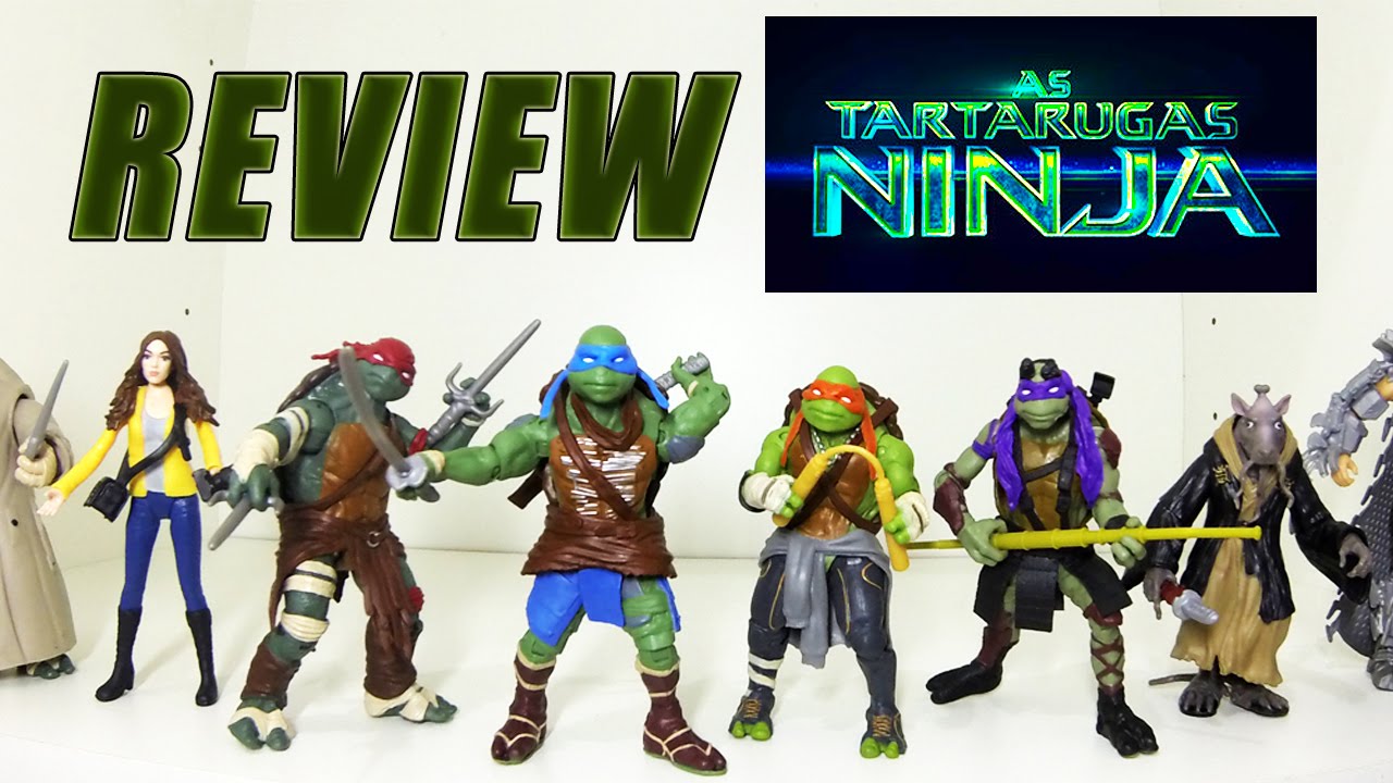 Review coleção das Tartarugas Ninja do filme (2014)