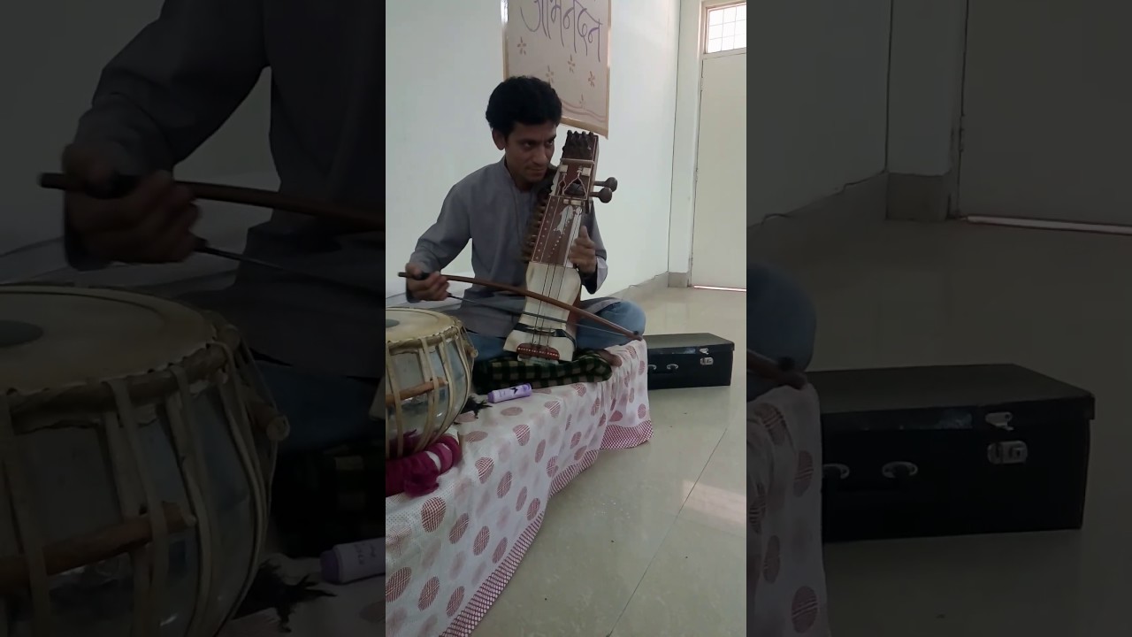 Kesariya Balam Sarangi Cover By Hamid Sir