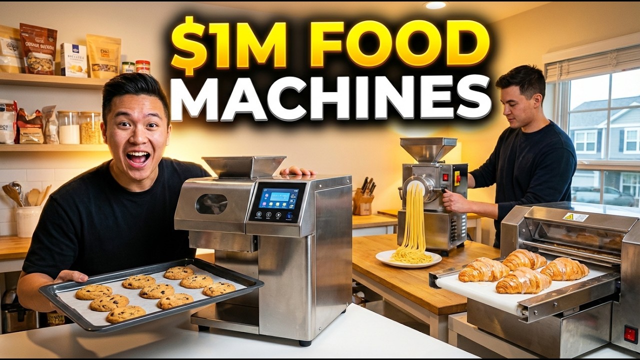 12 Food Machines From China That Make $1M+ From Home