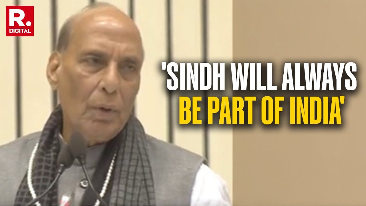 Sindh &ldquo;May Return to India&rdquo;? Rajnath Singh&rsquo;s Big Statement Sparks Debate | India News