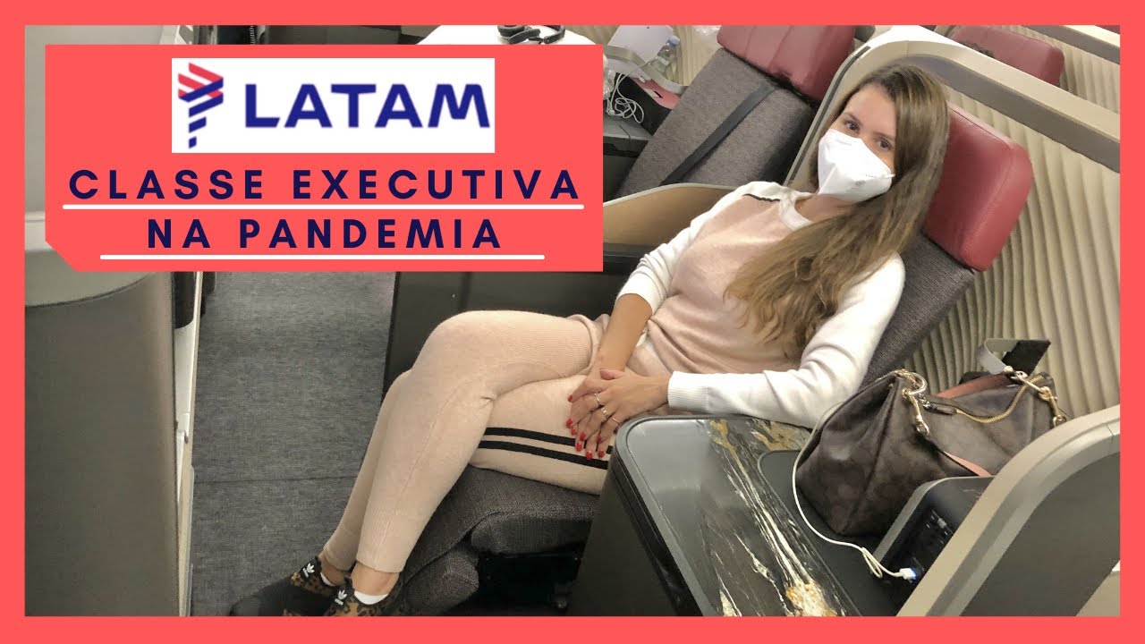 Voando Na Executiva da Latam De Frankfurt Para O Brasil | Como Tudo Está Funcionando Na Pandemia