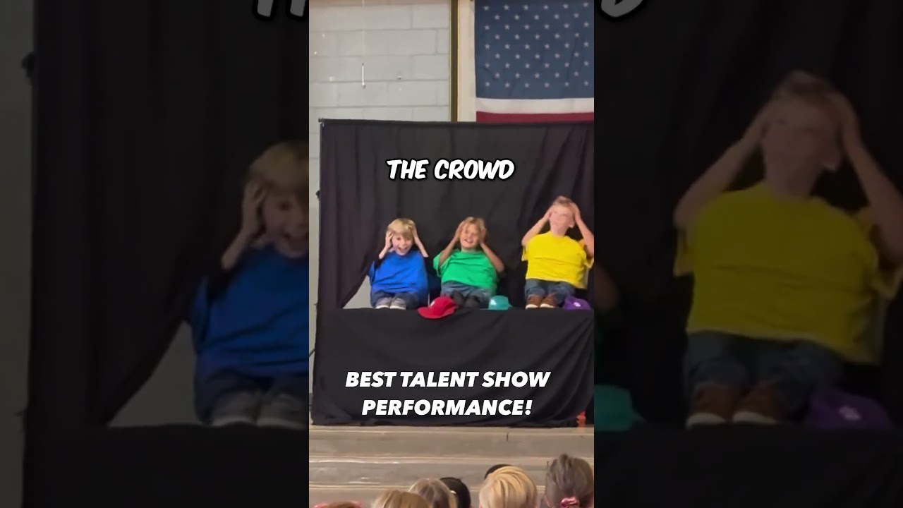 They shocked their school at the talent show 😱
