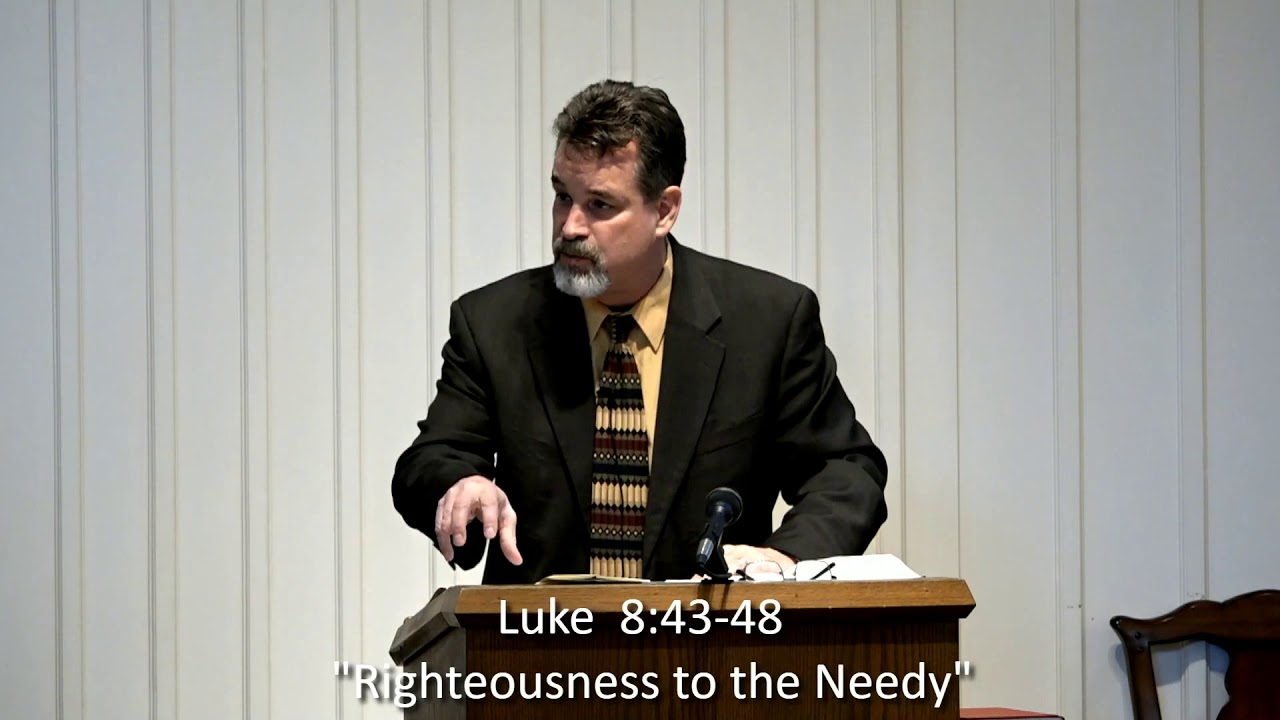 Sermon: Luke 8:43-48  