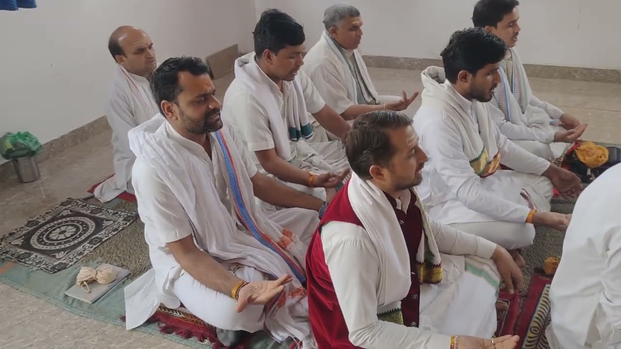 Maharishi Vedic Pandit's Yagya #maharishiuniversity #TM