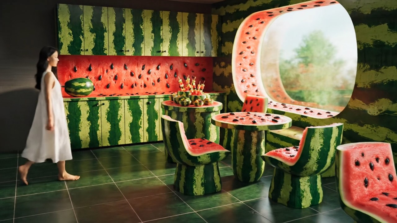 Ultra Realistic ASMR 🍉 Watermelon World for Anxiety & Sleep