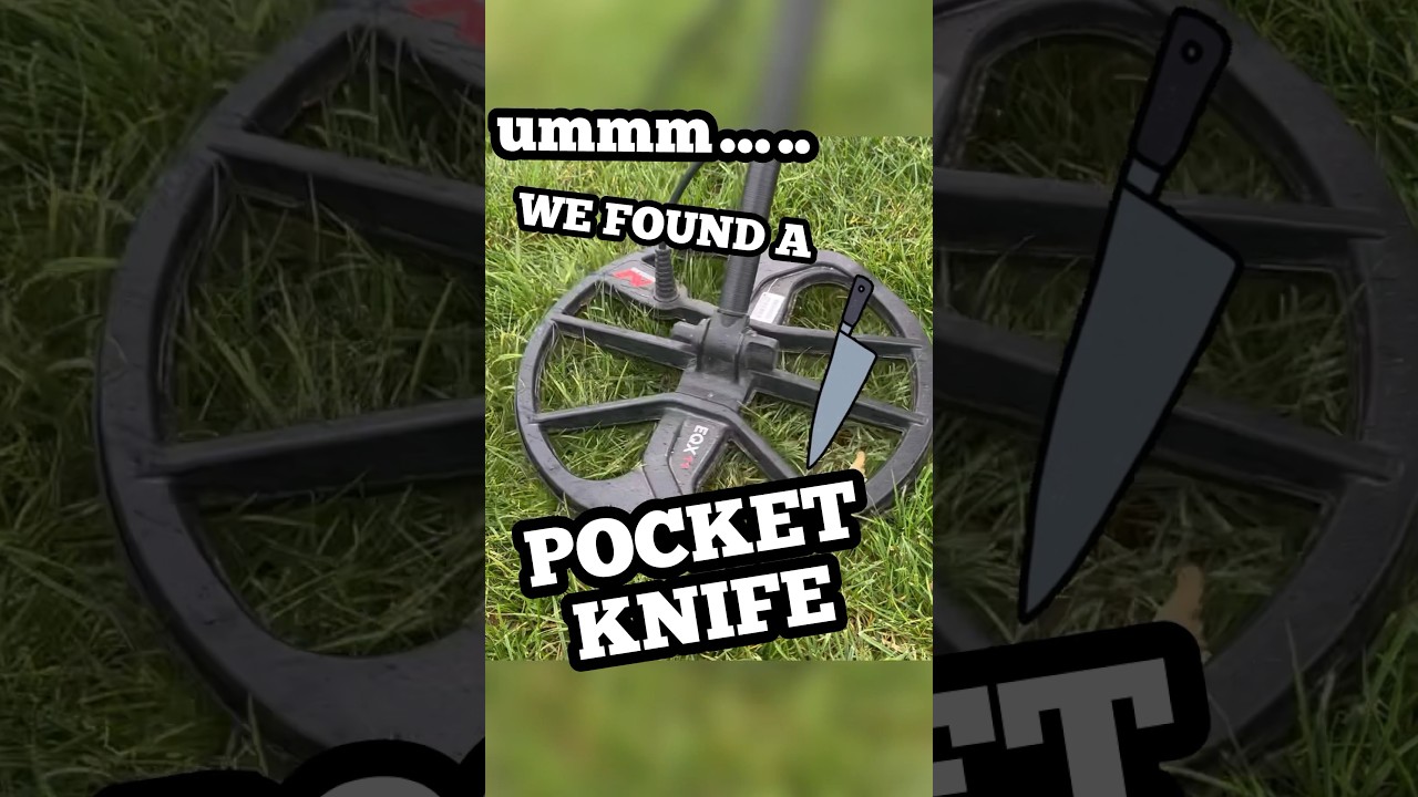 I FOUND A POCKET KNIFE well kinda ~ Metal Detecting #metaldetect #detecting #metaldetector #fyp