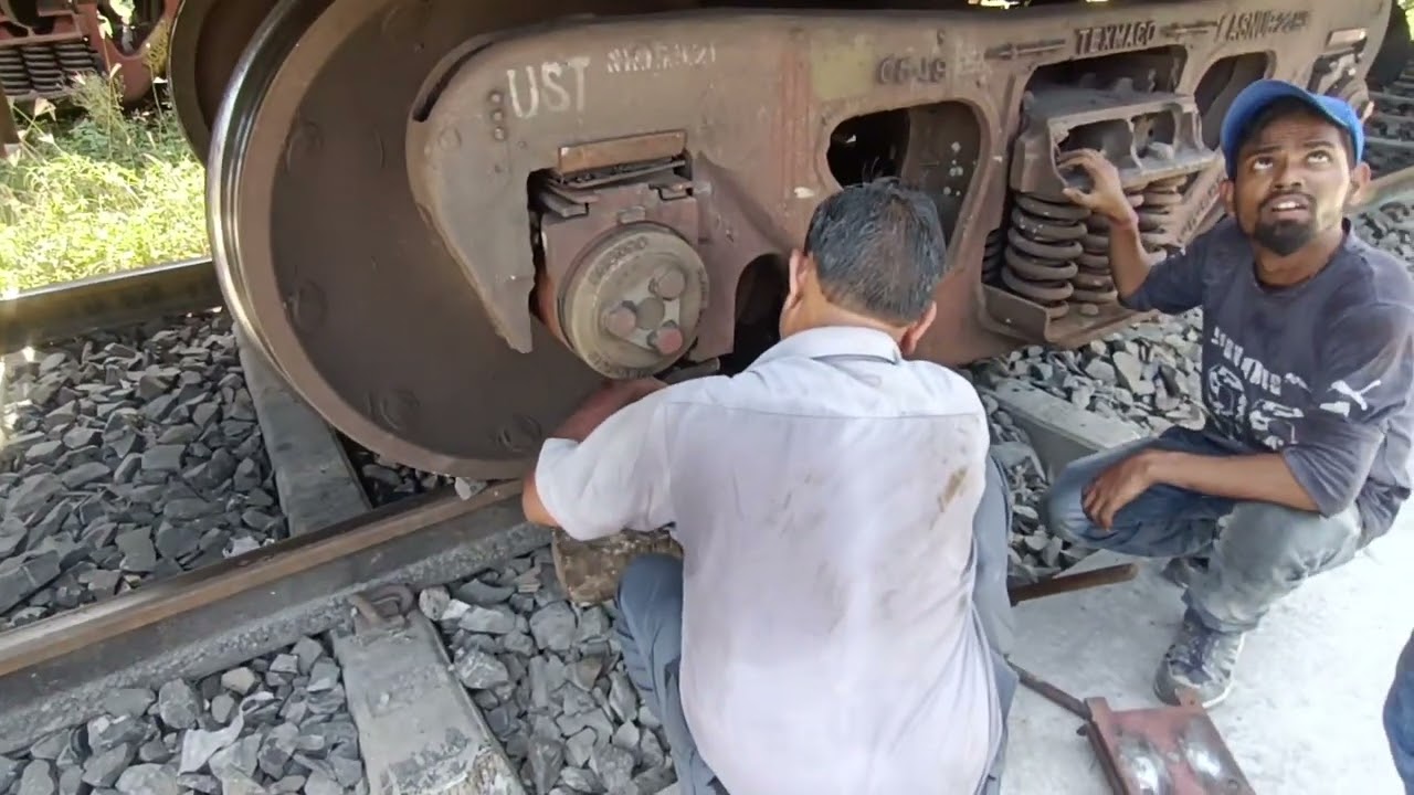 Change EM-Pad of Goods Train#Group D Work#INDIAN RAILWAY#