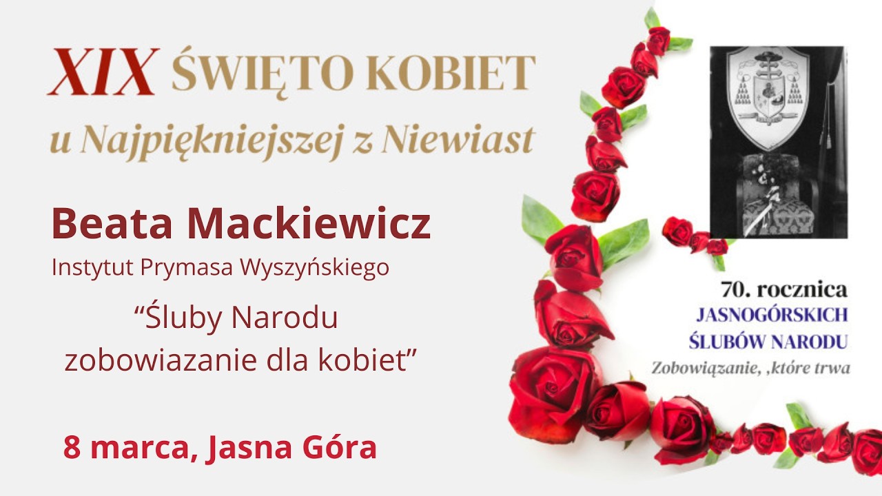 Święto kobiet u Najpiękniejszej z Niewiast - Beata Mackiewicz