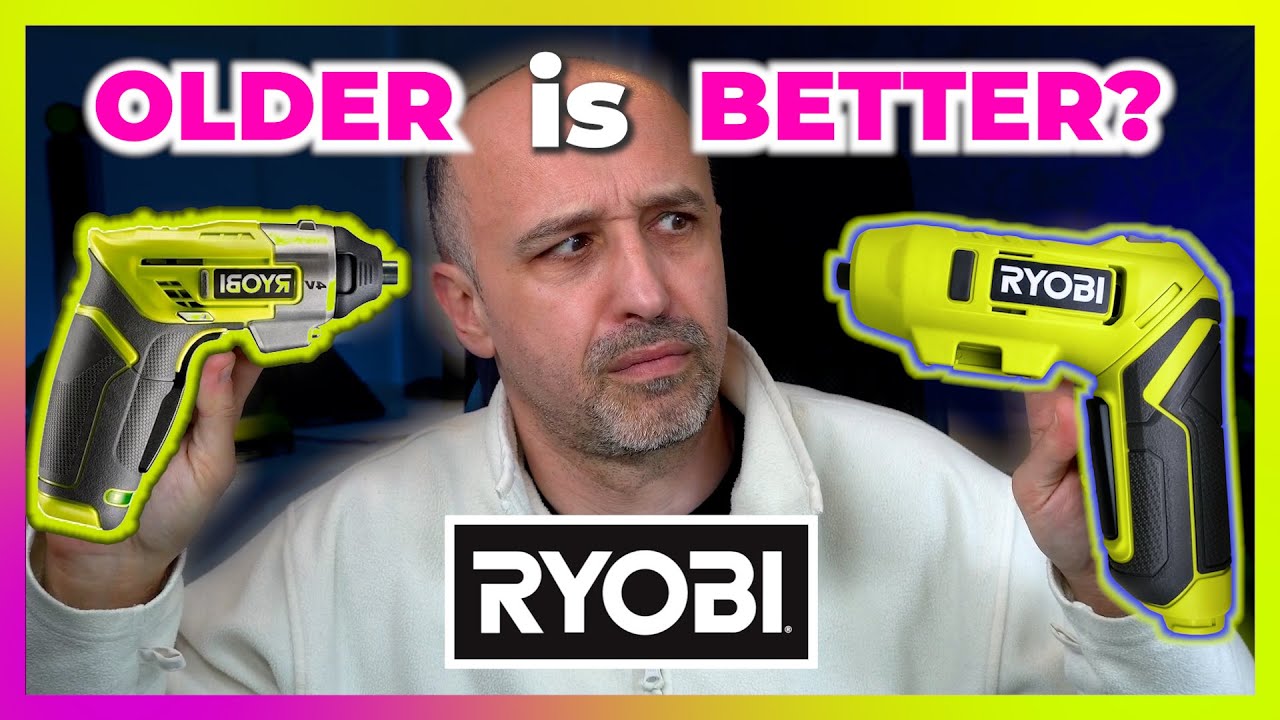 Strange things about Ryobi 4V Screwdrivers - old vs. new