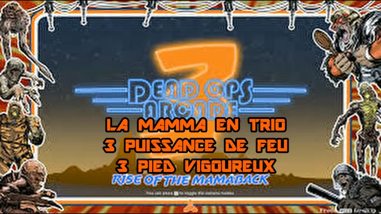 DEAD OPS ARCADE 3/RETROUVAILLES AVEC FIDOLINA/TRIO.