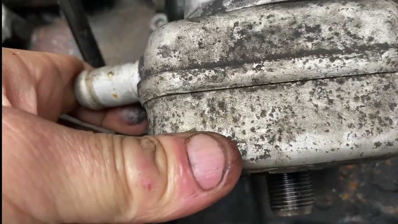 Pt4  T25 1.9 diesel engine conversion - adapting oil cooler
