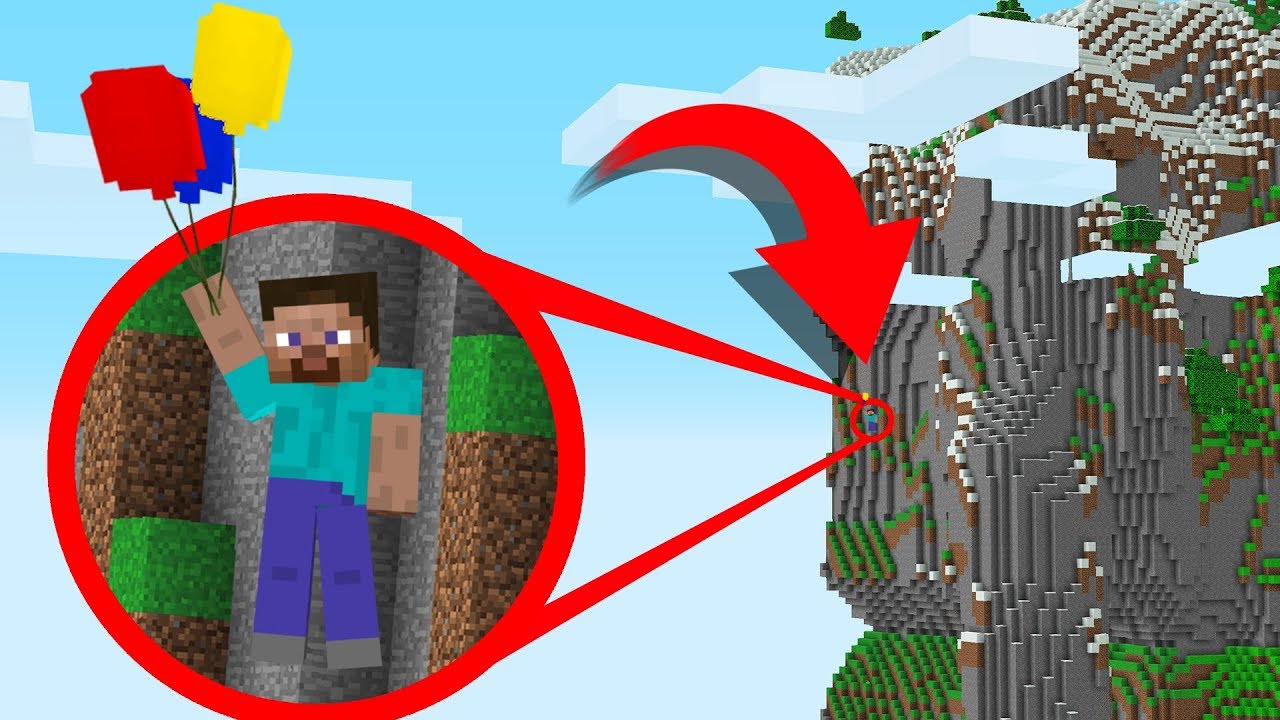 Harnessing HELIUM Balloons in Minecraft!