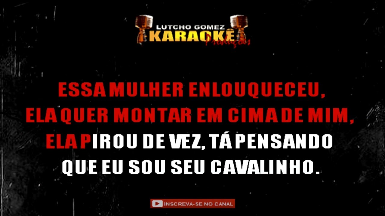 Cavalinho rmx - Pedro Sampaio e Gasparzinho Karaok&ecirc;