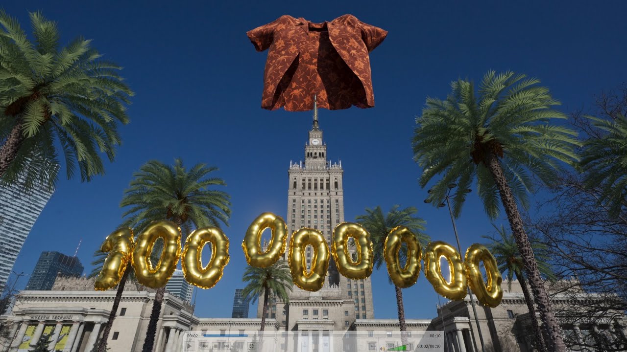 100M stream&oacute;w utworu 