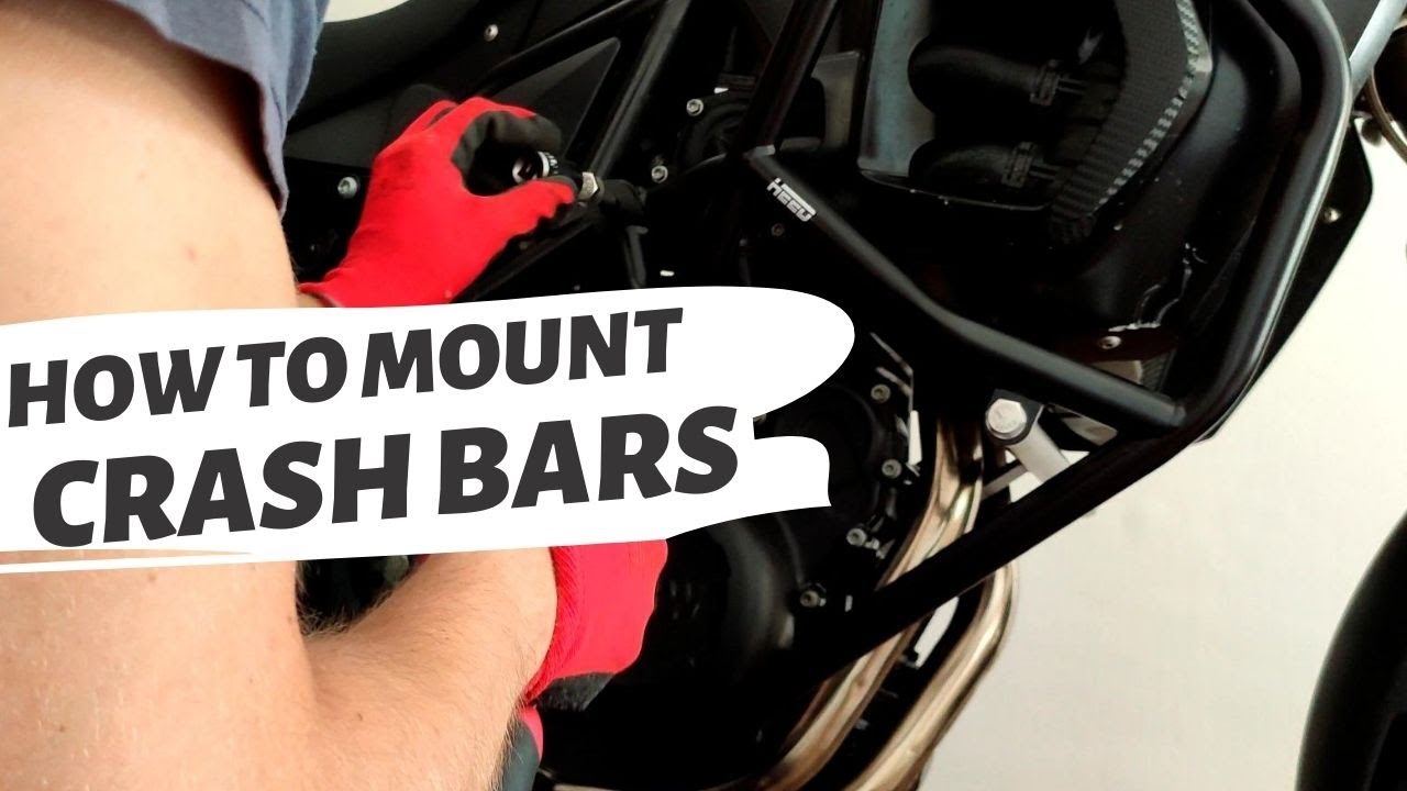 Tutorial Crash Bar Installation F800 GS - Heed - Touratech