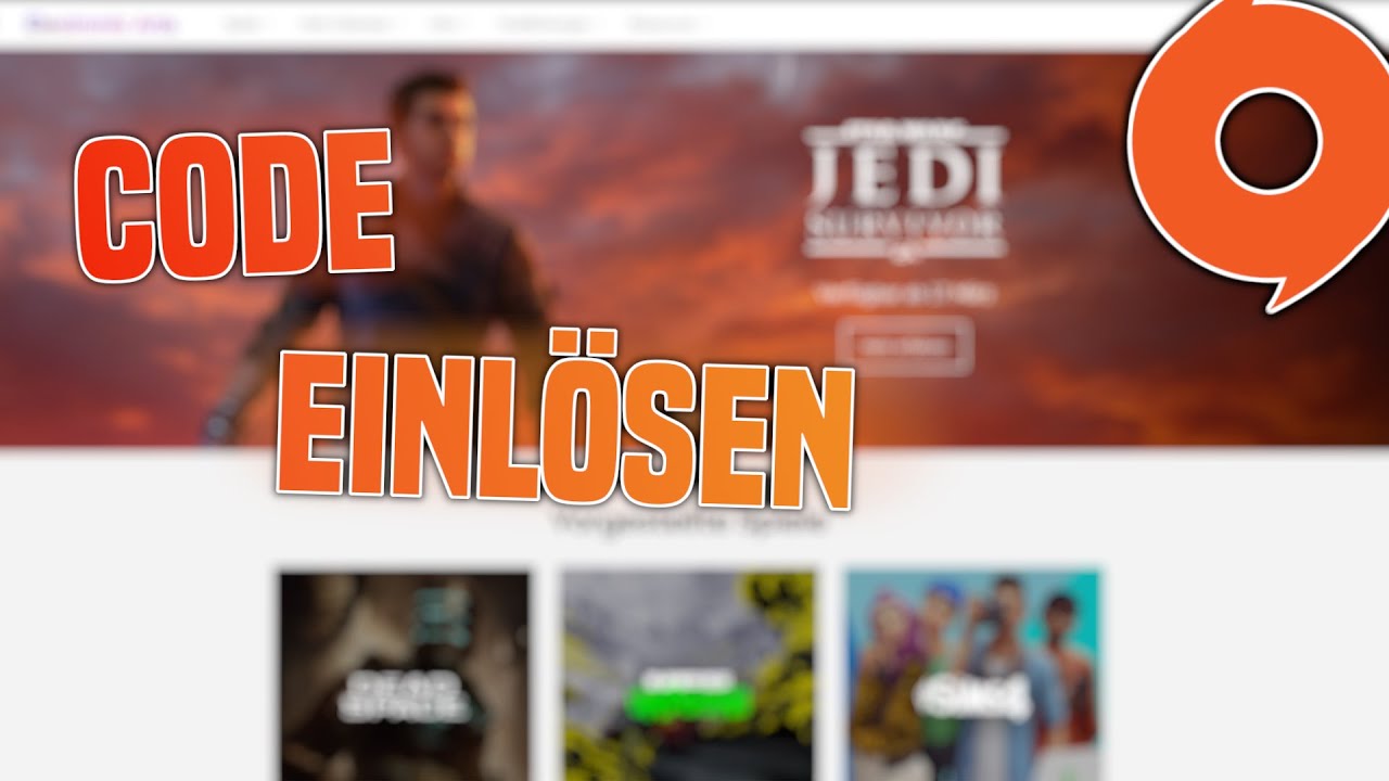 Origin CODE EINL&Ouml;SEN & Produkt aktivieren (Game Key, Gutschein, etc.)