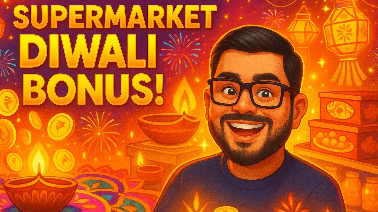 Supermarket Diwali Bonus! &ndash; Supermarket Simulator Episode 14