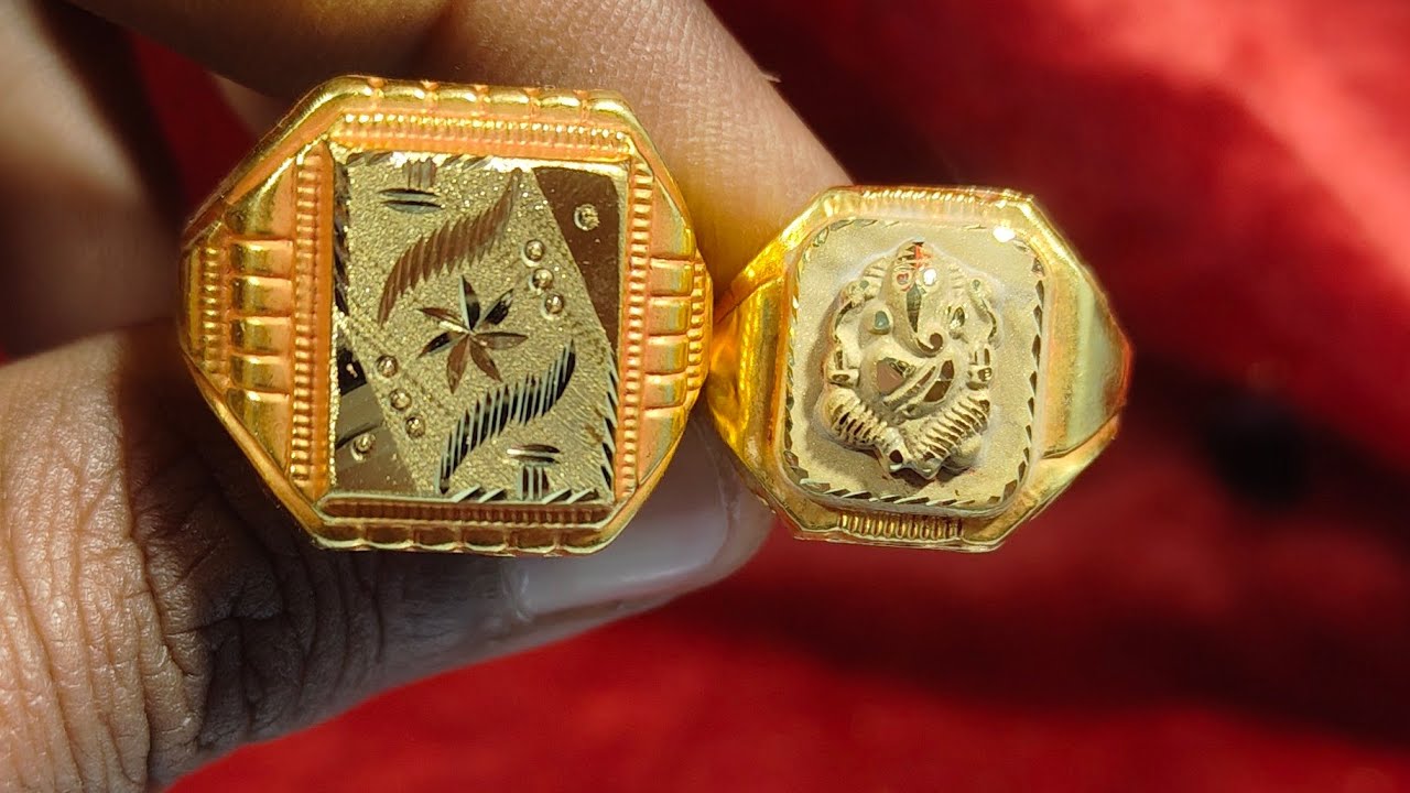 💍|| Ring Design || 💍 shree ganesh ji... on gold ring...  