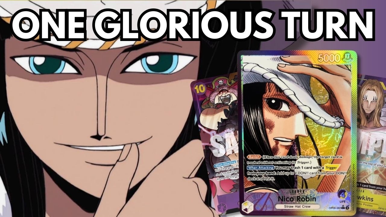 EB03 Nico Robin CRUSHES the Yellow Heroines - Purple/Yellow Nico Robin Deck Profile and Gameplay
