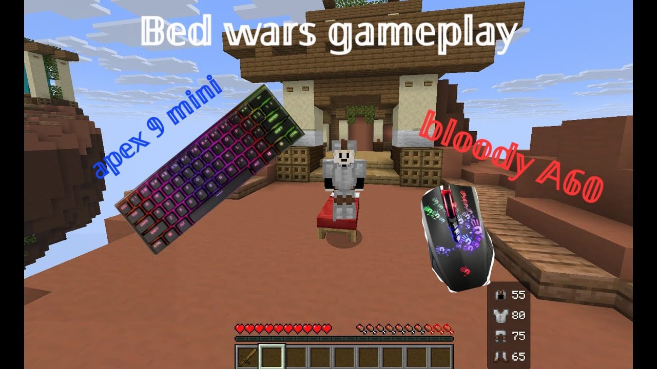 Bed wars gameplay duo ! (ASMR)