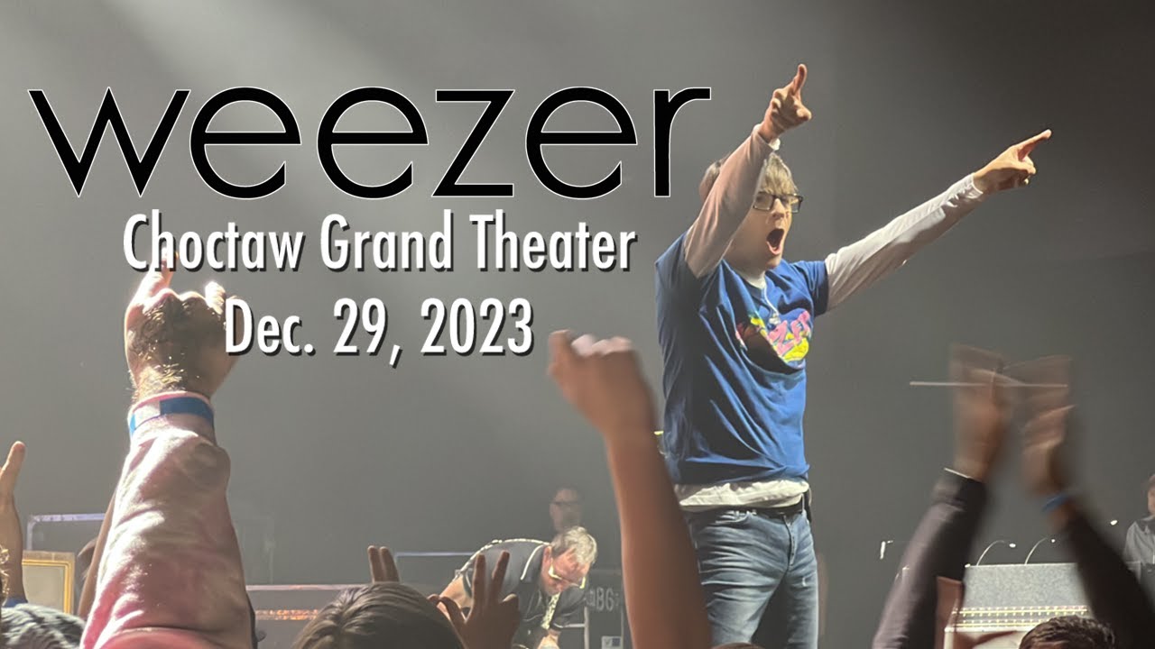 Weezer | Choctaw Grand Theater | Dec. 29, 2023
