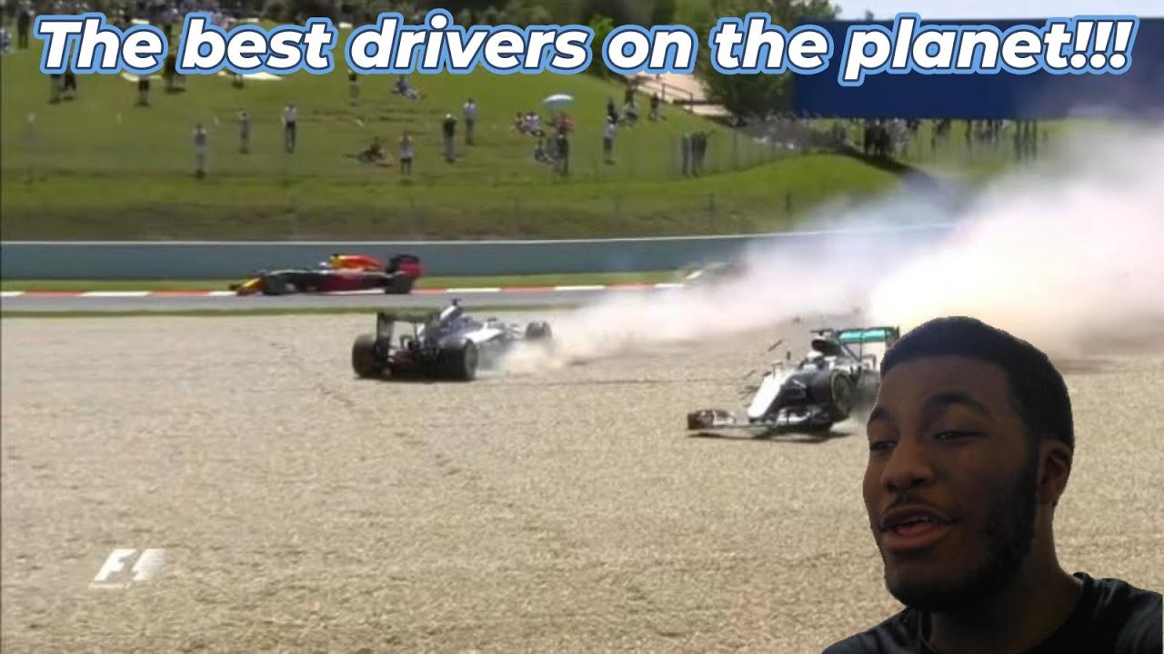 American Reacts to 1 in a Million F1 Moments