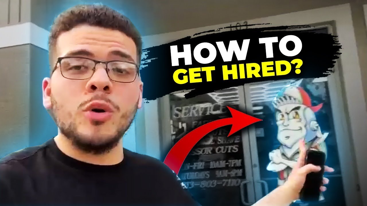 How to Get Your DREAM JOB as a BARBER