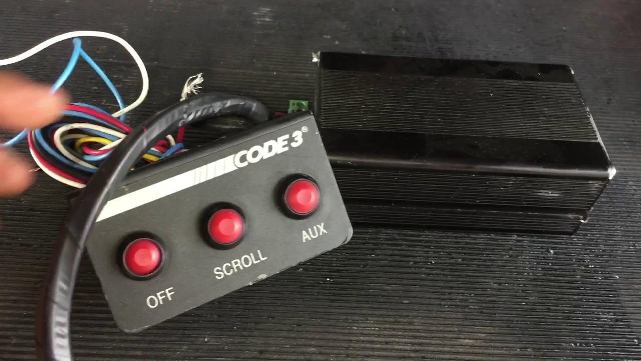 Sirena Code3 XA100 Amplifier