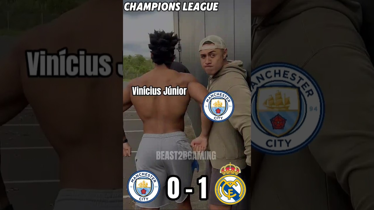 Real Madrid COOKED Man City 🔥💀#shorts #championsleague #laliga #viralshort #like #subscribe