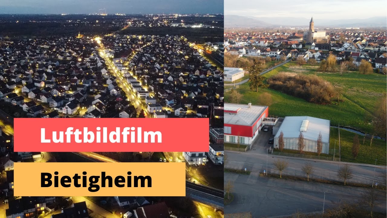 Luftbildfilm der Gemeinde Bietigheim