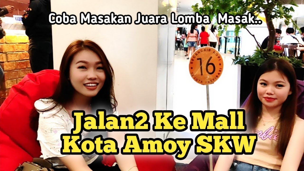 Jalan2 & Cicipi Masakan JUARA lomba Cooking Competition di Mall terbesar Singkawang, Kalimantan