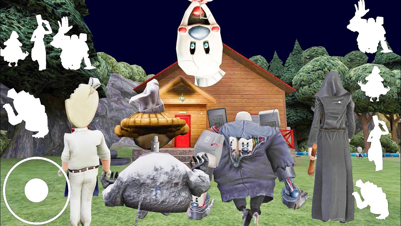 Playing As All Bosses In Ice Scream 8 But Rod Is Chef Mini Rod Full Gameplay