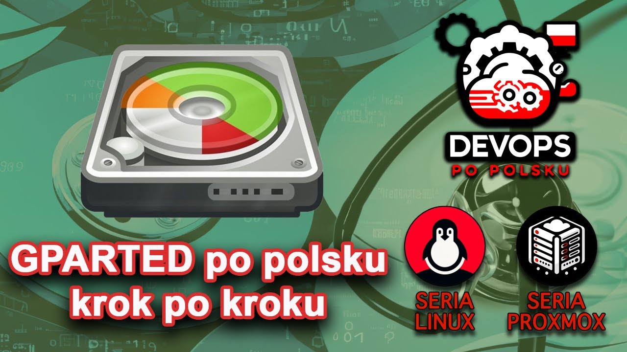 GParted po polsku! - rozszerzamy środkową partycję