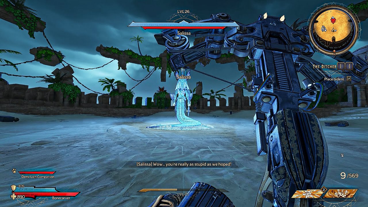 Tiny Tina's Wonderlands - The Ditcher (Geralt of Rivia Easter Egg)
