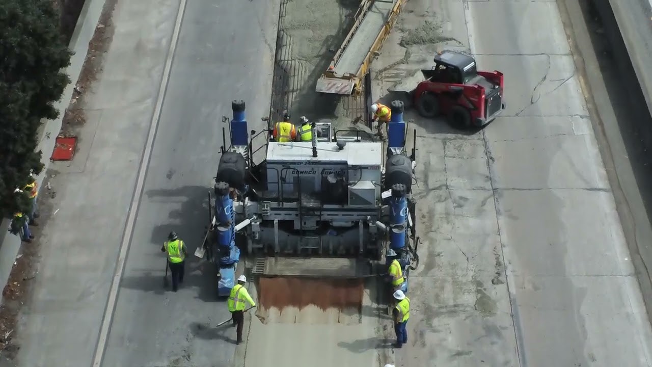 CC80Pave: Aerial Footage of Roadway Paving - September 1, 2023