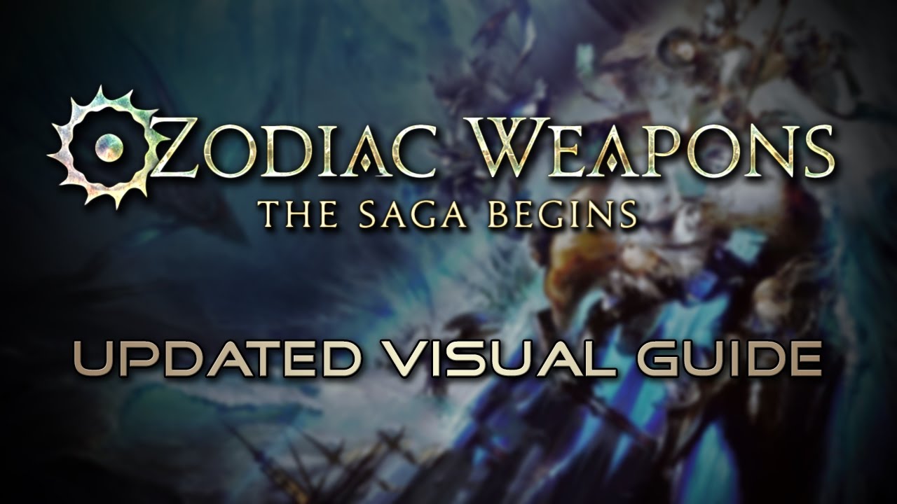 Final Fantasy XIV: Updated Zodiac Relic Guide for Stormblood