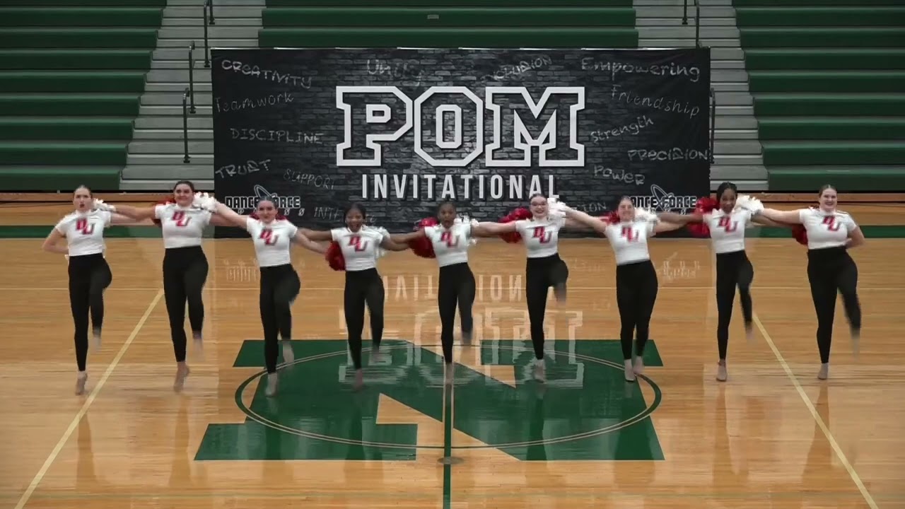 Davenport University Pompon 2023 Novi invitational