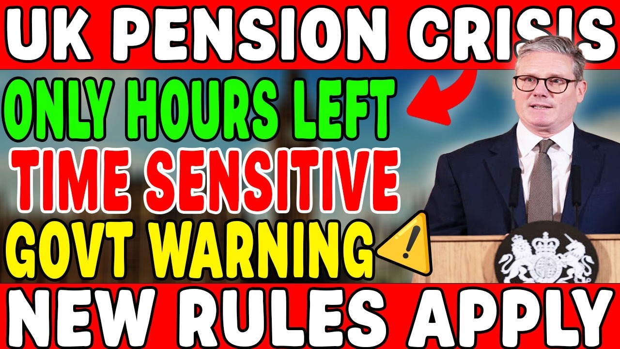 💥 Critical UK Pension Warning | Hours Remaining | Don&rsquo;t Lose Money!