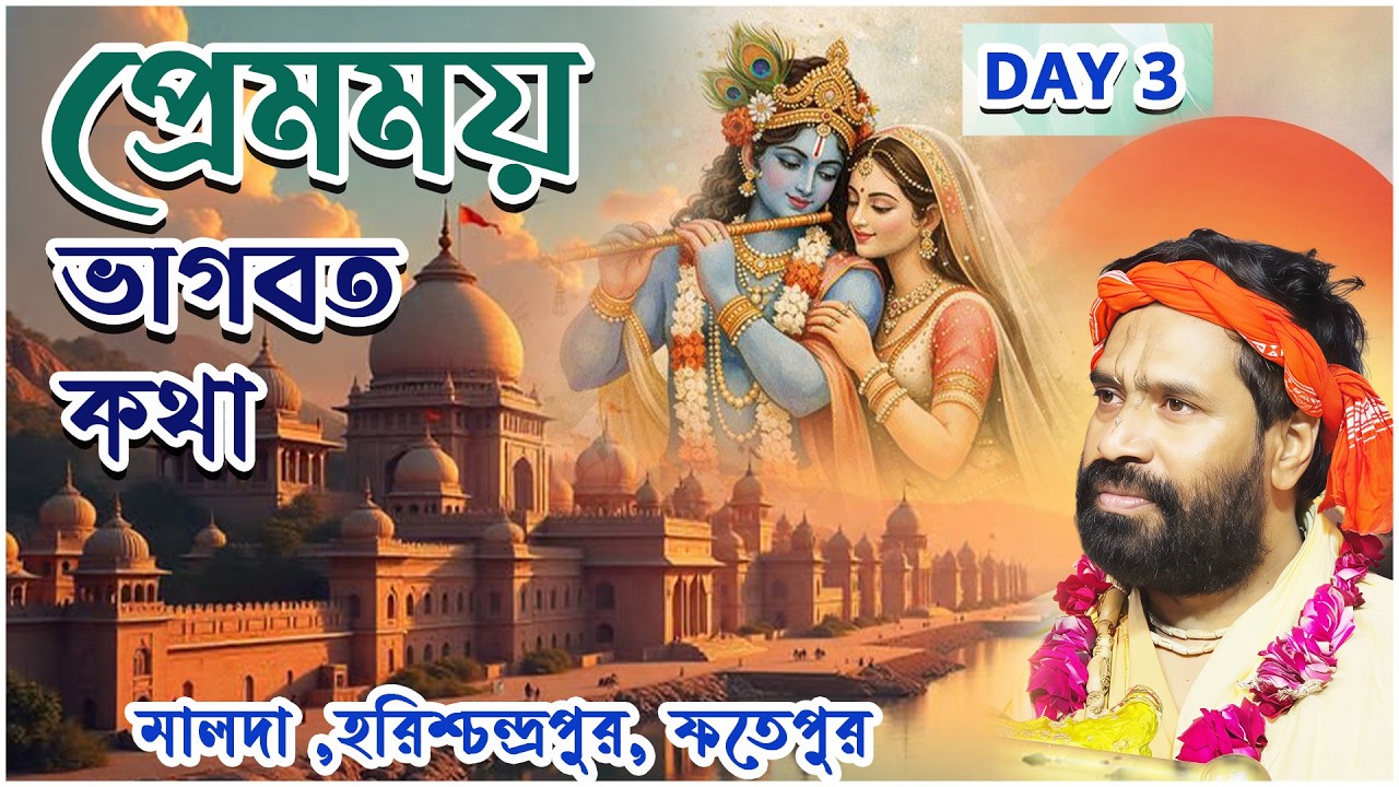 প্রেমময় ভাগবত কথা |মালদা ,হরিশ্চন্দ্রপুর, ফতেপুর |Day 3