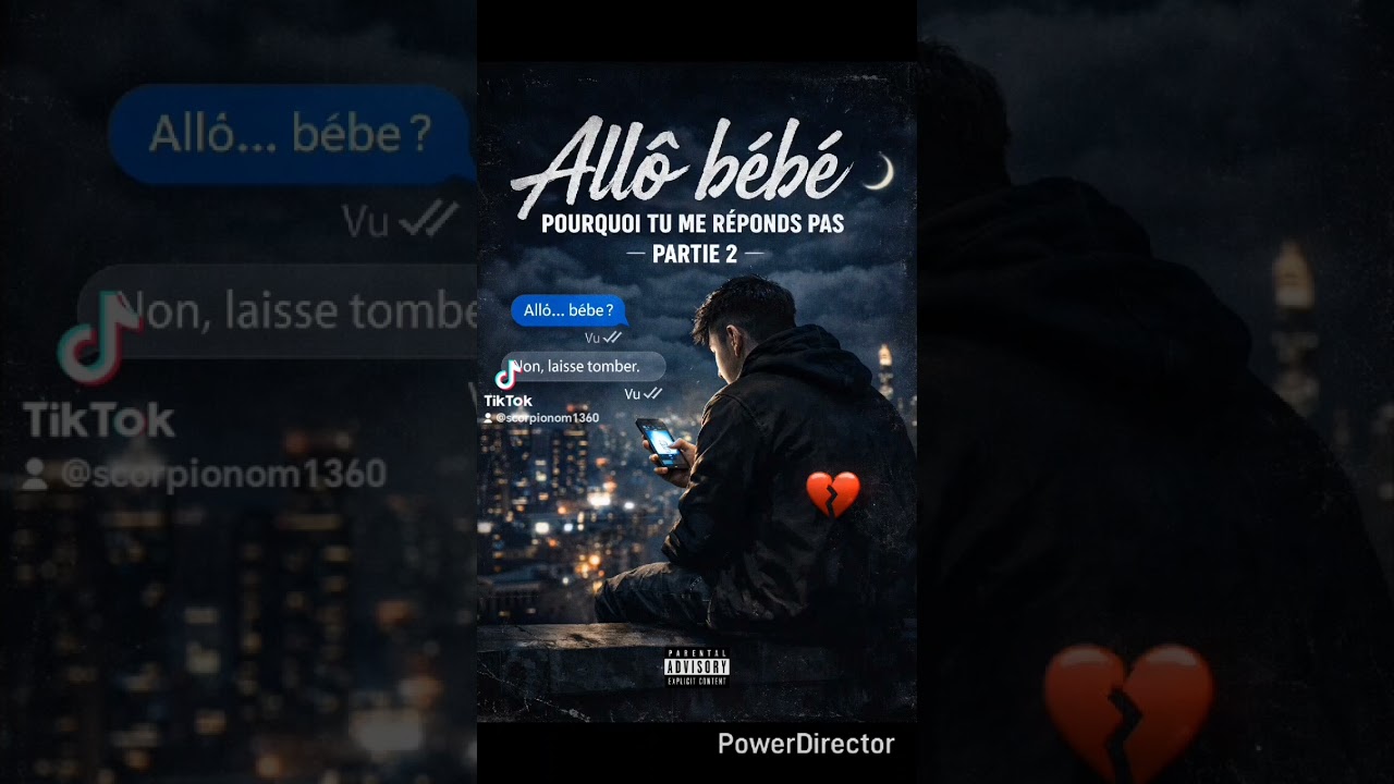 Allô bébé pourquoi tu me répond pas #raptriste #partie2 #histoiredamour #couple #coeurbrisé 