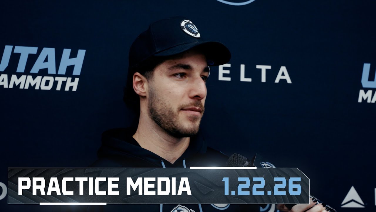 Sean Durzi, Cam Hebig and André Tourigny | 01.22 Practice Media