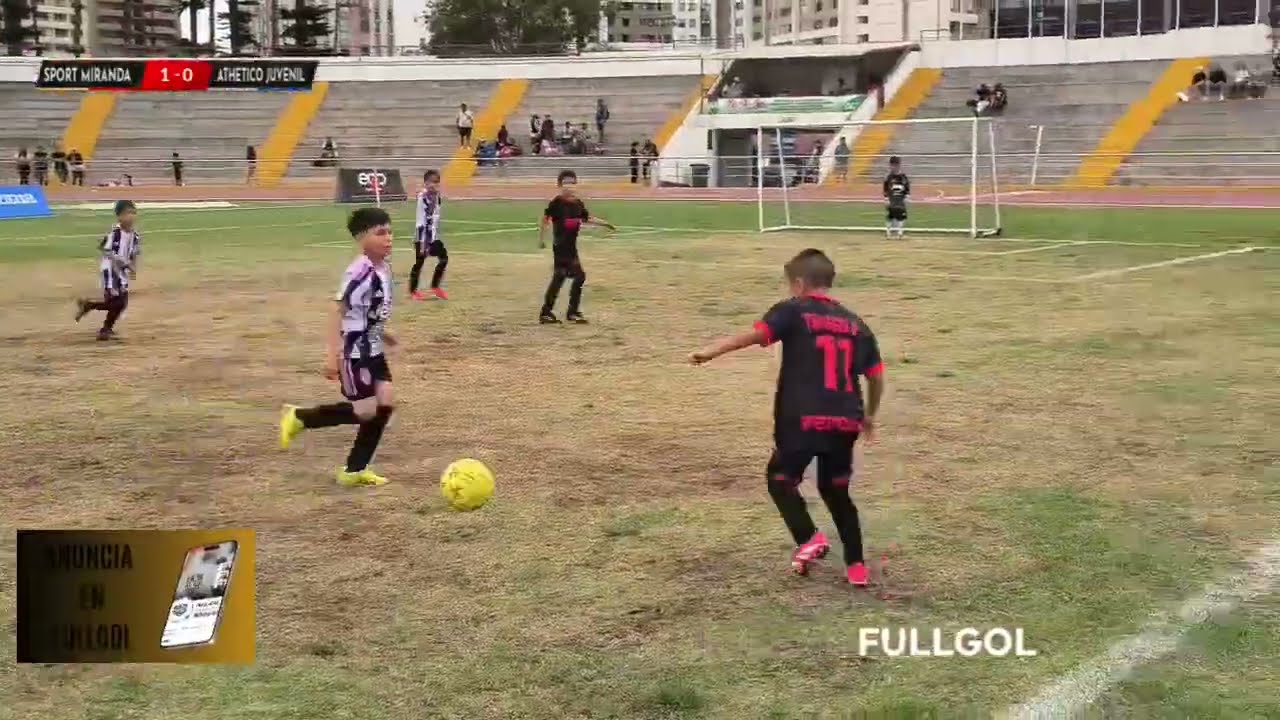 Copa Aelu: Atlético Juvenil vs Sport Miranda_Categoría 2018_Diciembre 2025