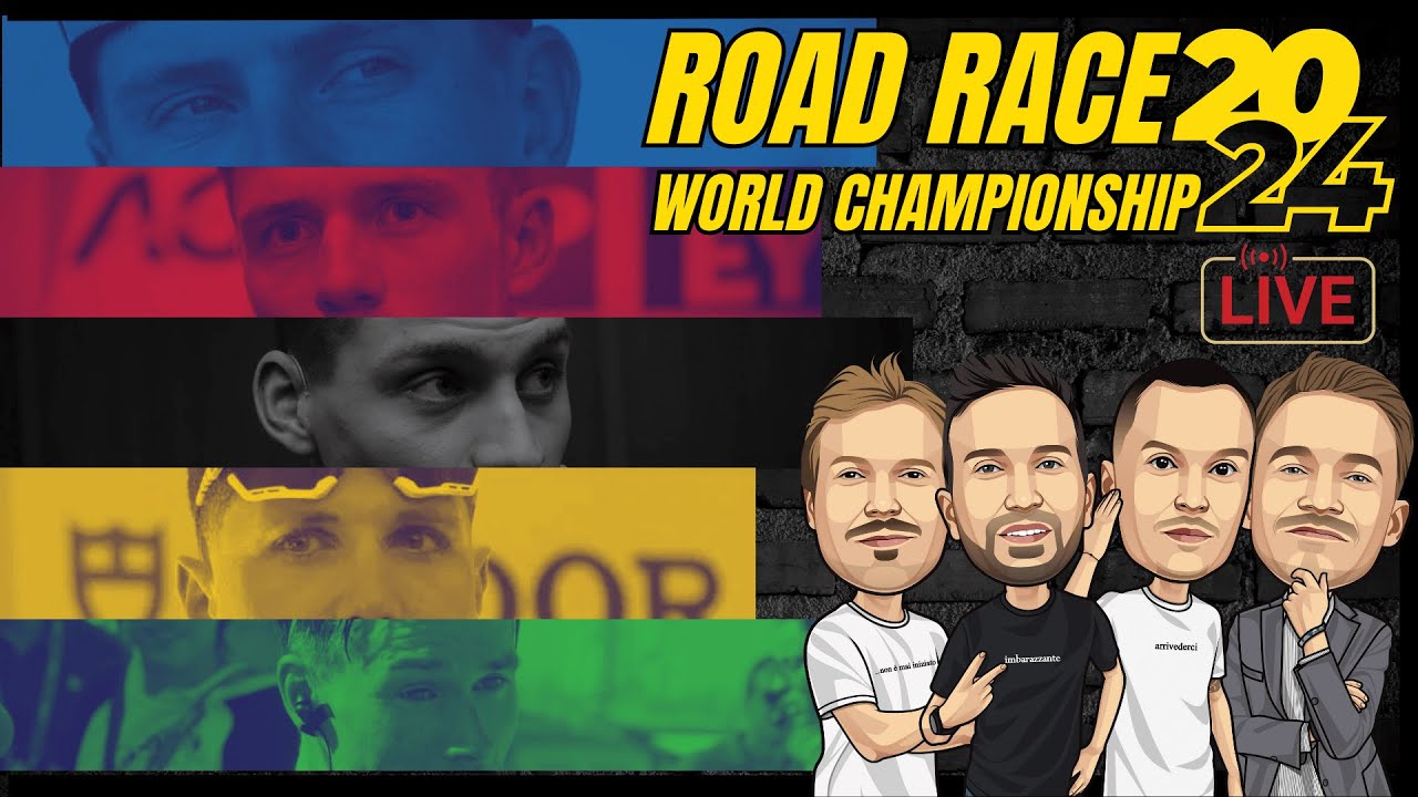 TADEJ POGACAR CAMPIONE DEL MONDO - LIVE REACTION World Championship ROAD RACE Zurigo 2024