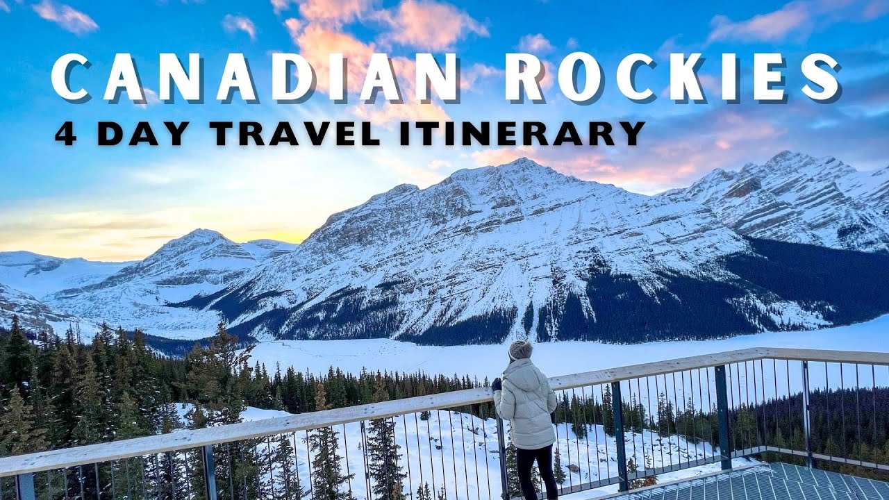 The BEST of Banff & Jasper in 4 days | Canadian Rockies | Winter Itinerary
