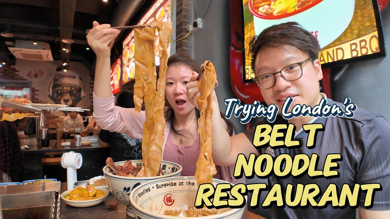 Trying London's BELT NOODLE Restaurant with Honest Review