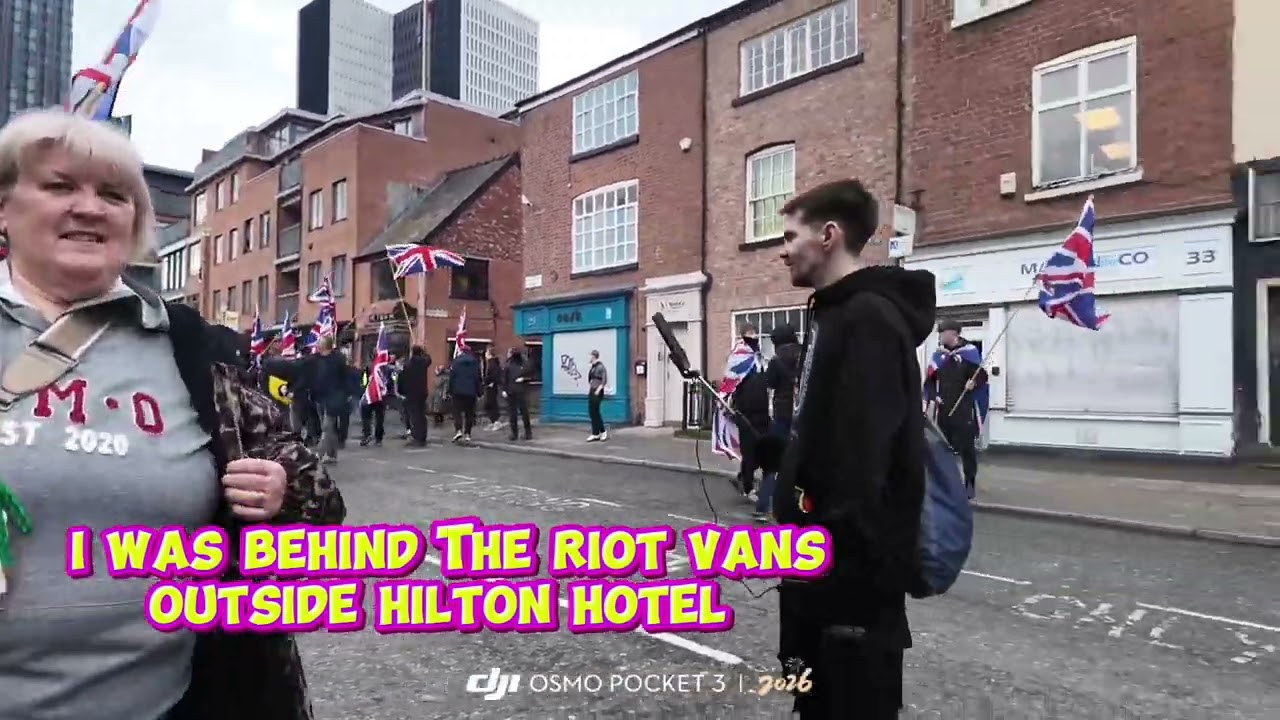 Well done @mariesmith445 and besty. I was behind the riot vans being blocked in.