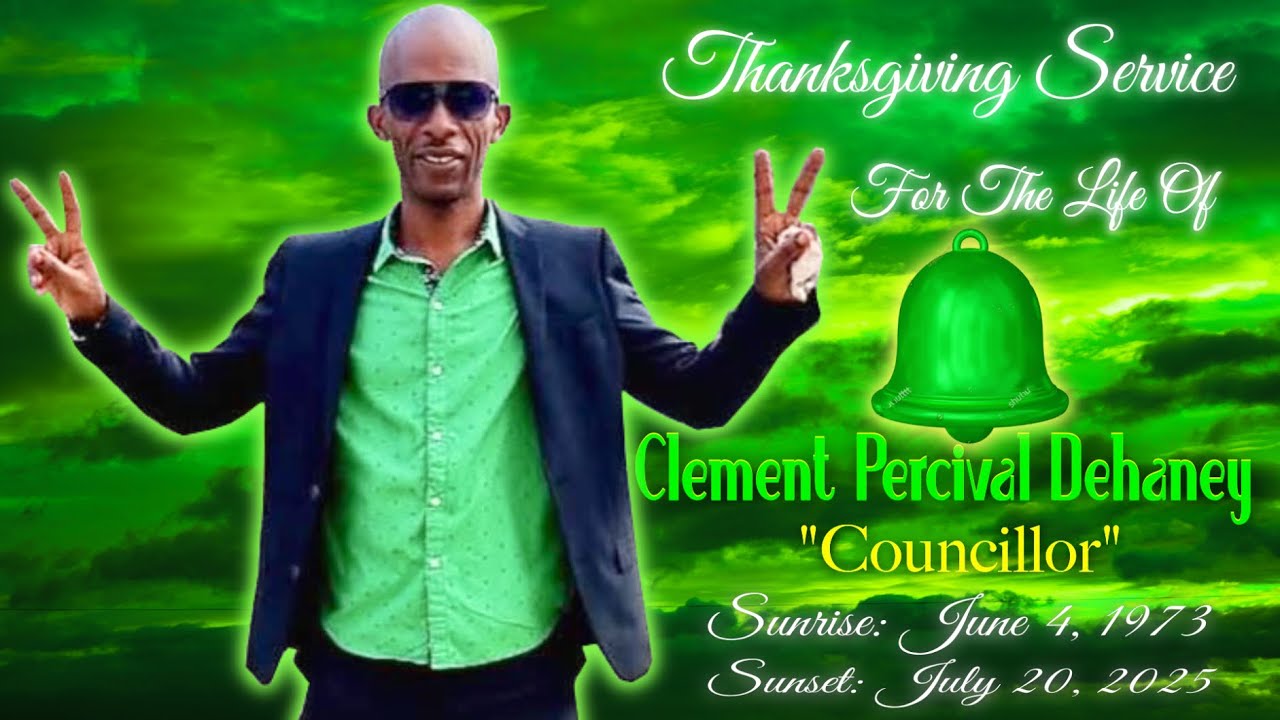 Clement Dehaney "Councillor" at the Linstead Methodist Church Church Street Linstead St. Catherine