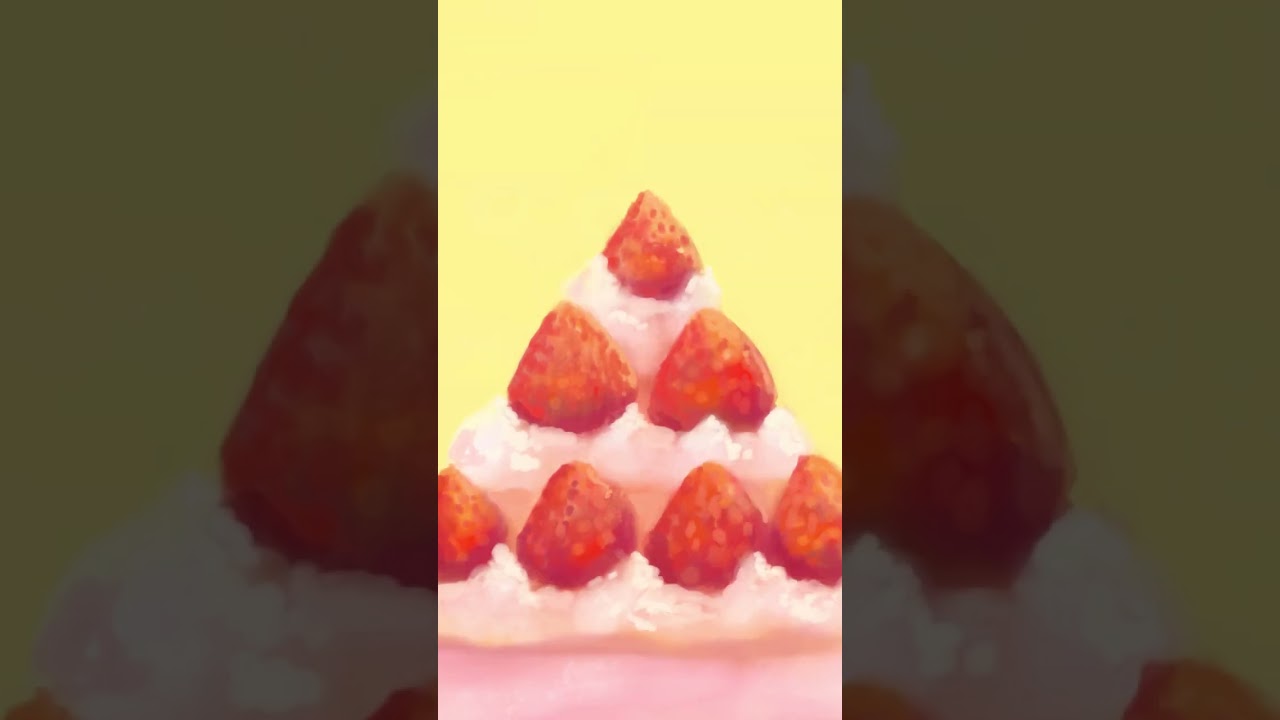 Pikmin&rsquo;s Breadbug x Kirby&rsquo;s Dream Buffet | Strawberry Cake Short Animation #pikmin #pikmin4 #kirby