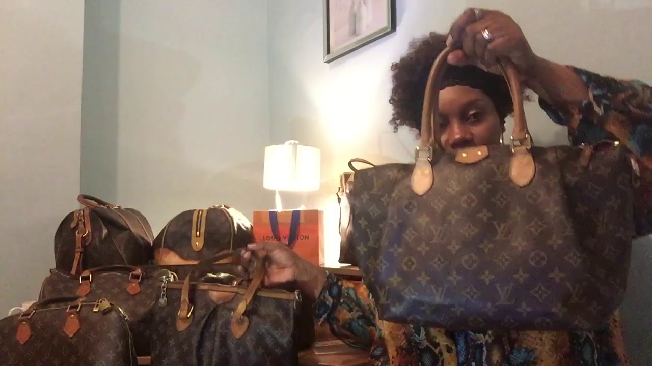 Vintage Louis Vuitton handbag collection 👜💼👛