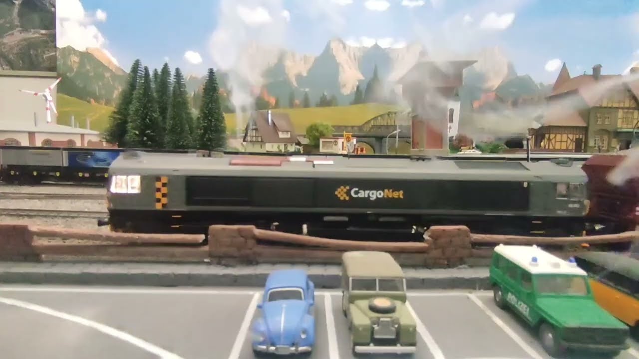 ESU CLASS 66 CARGONET - RAUCHFAHRT 